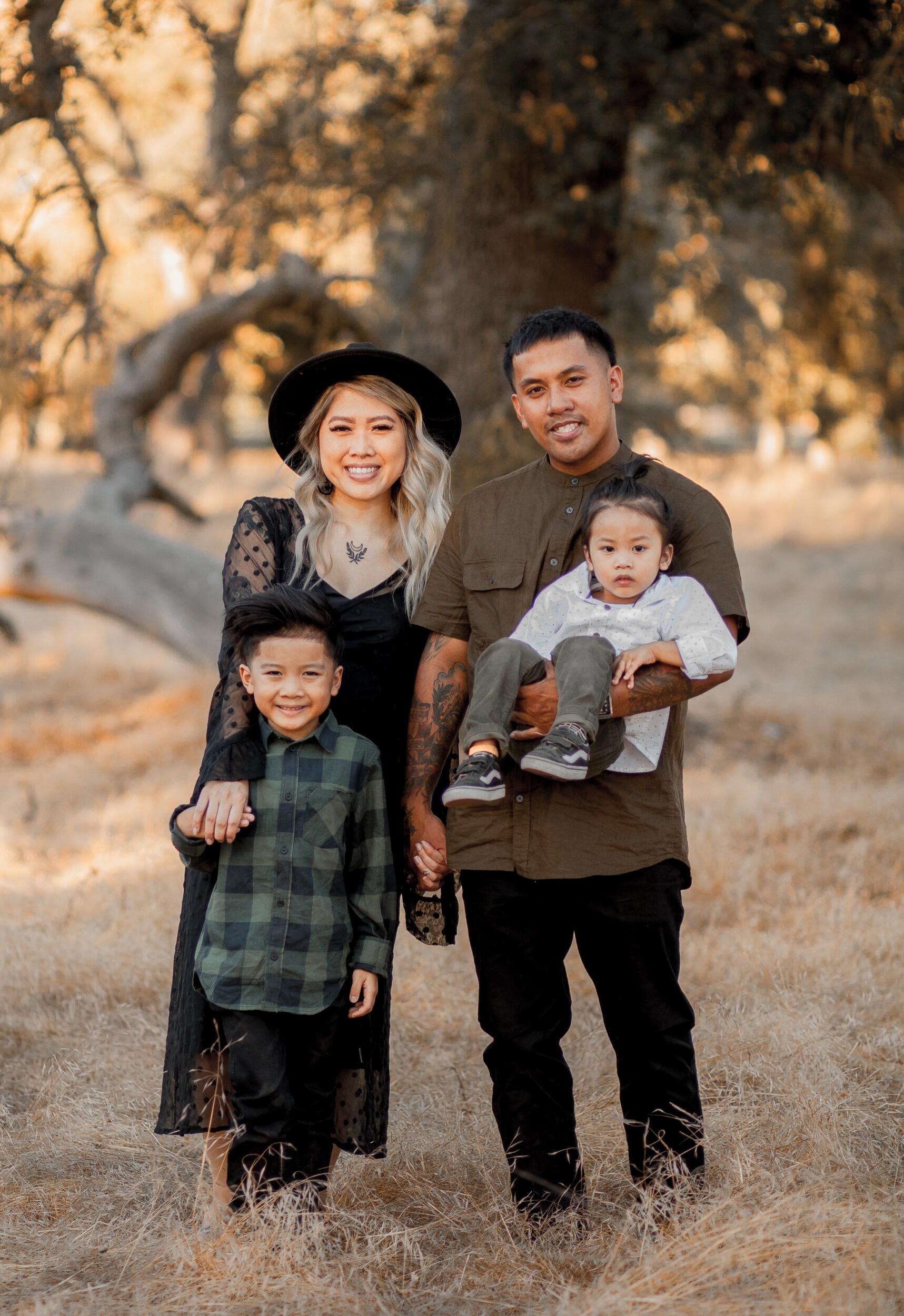 Family Photo of 4... Or is it?