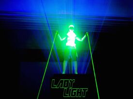 Lady Light Laser Girl Act - Circus Performer - Las Vegas, NV - Hero Gallery 4