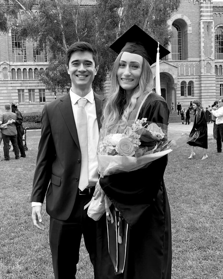 Kyra's graduation at UCLA