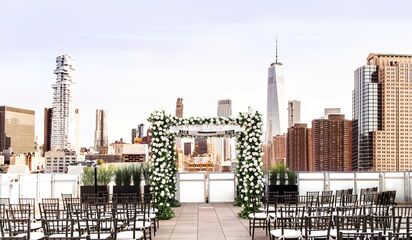 Tribeca Rooftop Reception Venues New York Ny