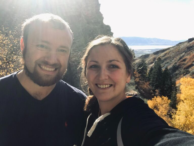 Enjoying our favorite views on our favorite trail.