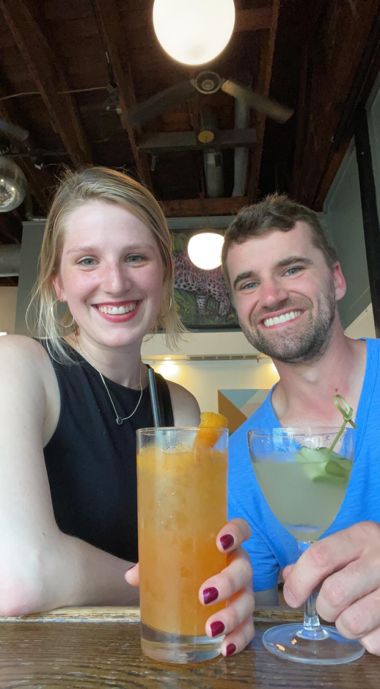 First Anniversary at our first date spot - Bourgeois Pig - Lawrence, Ks 