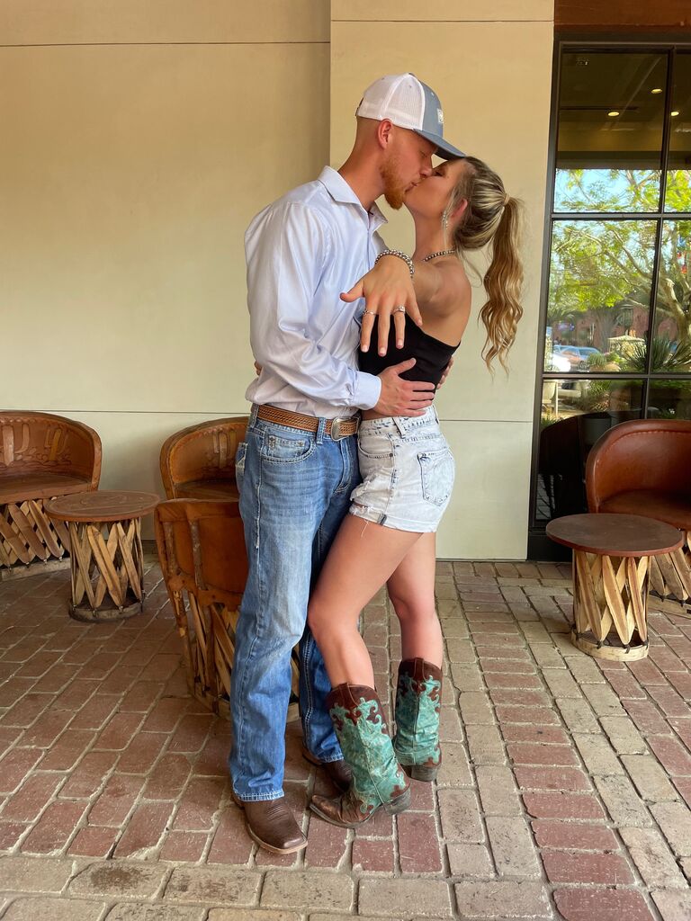 We are engaged!! Easiest yes ever!!