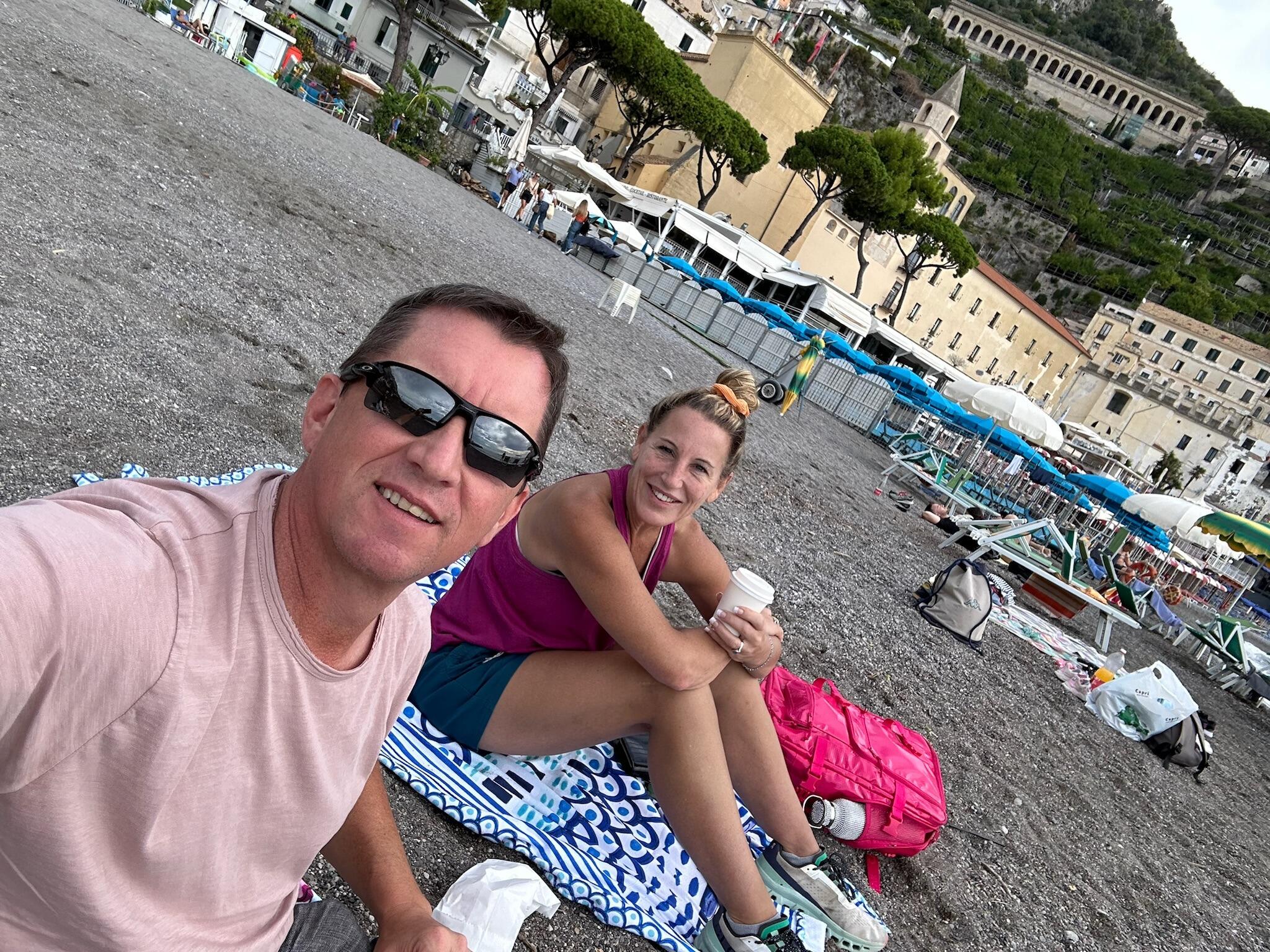 Beach in Amalfi