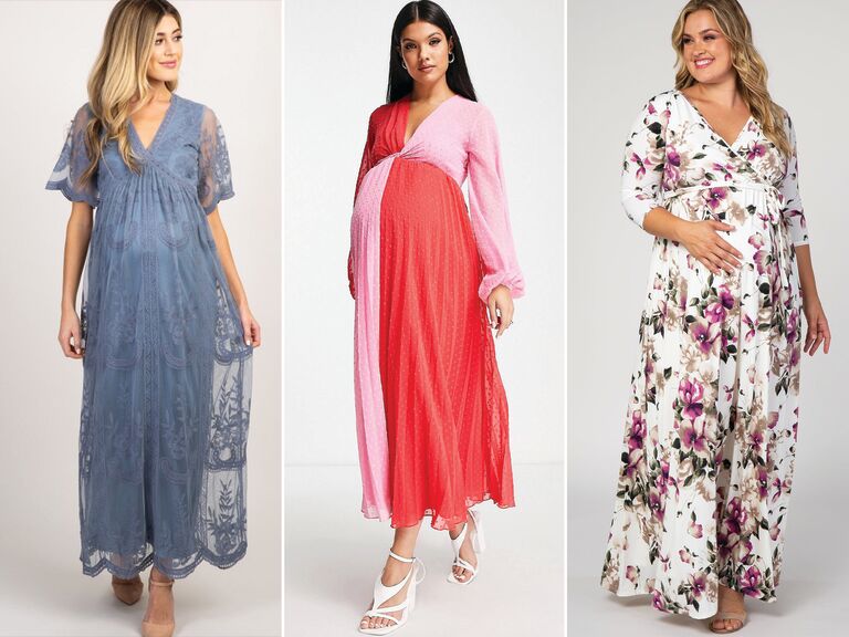 4 SOURCES FOR STYLISH AND AFFORDABLE MATERNITY WEDDING GUEST