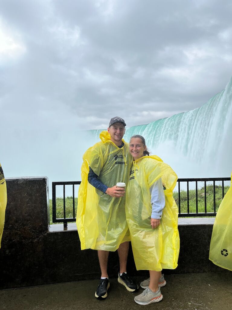 Niagara Falls during a trip to the Northeast.