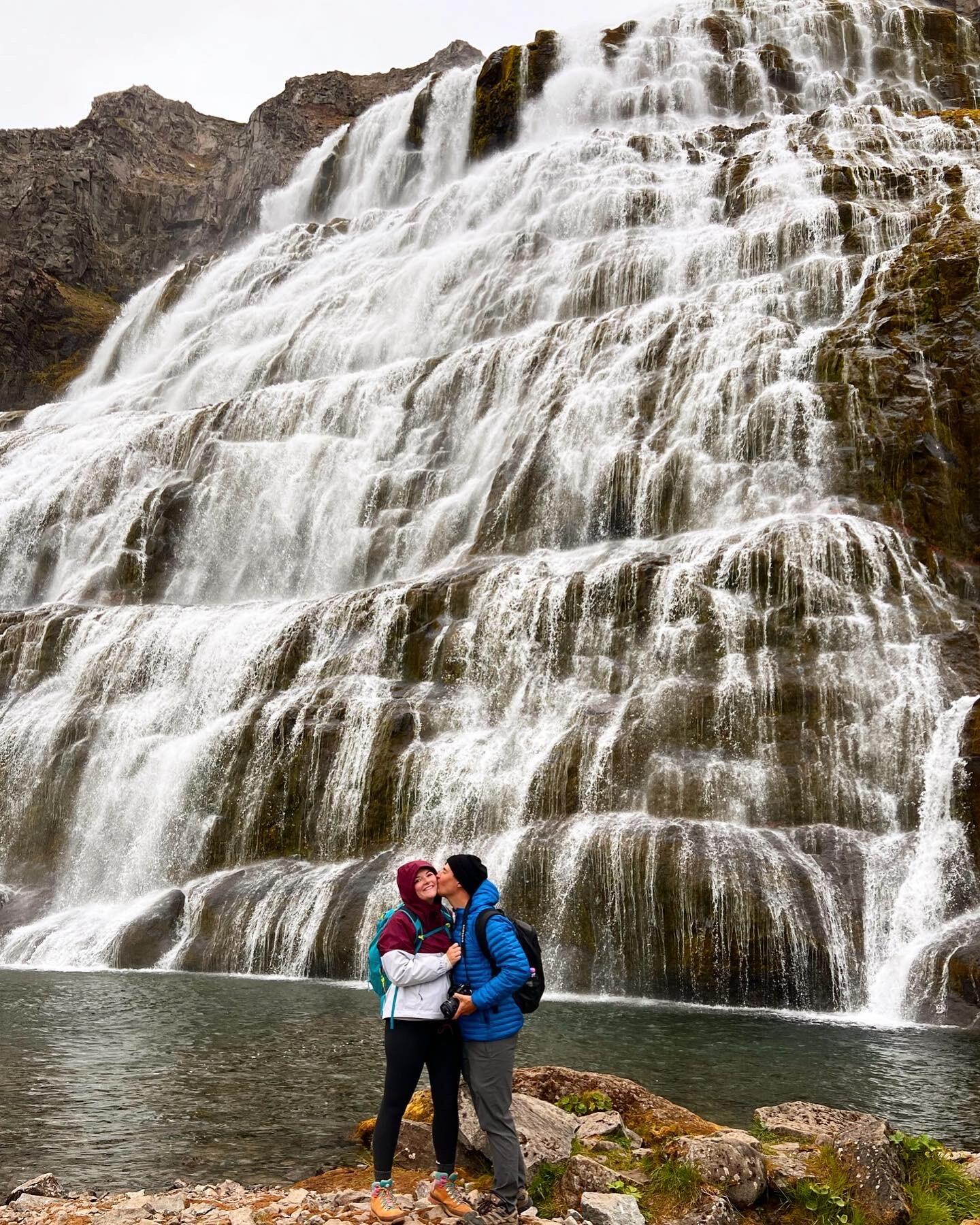 We went to Iceland! This was the hardest photo to choose because it's such a magical place, and we got to explore the entire island.