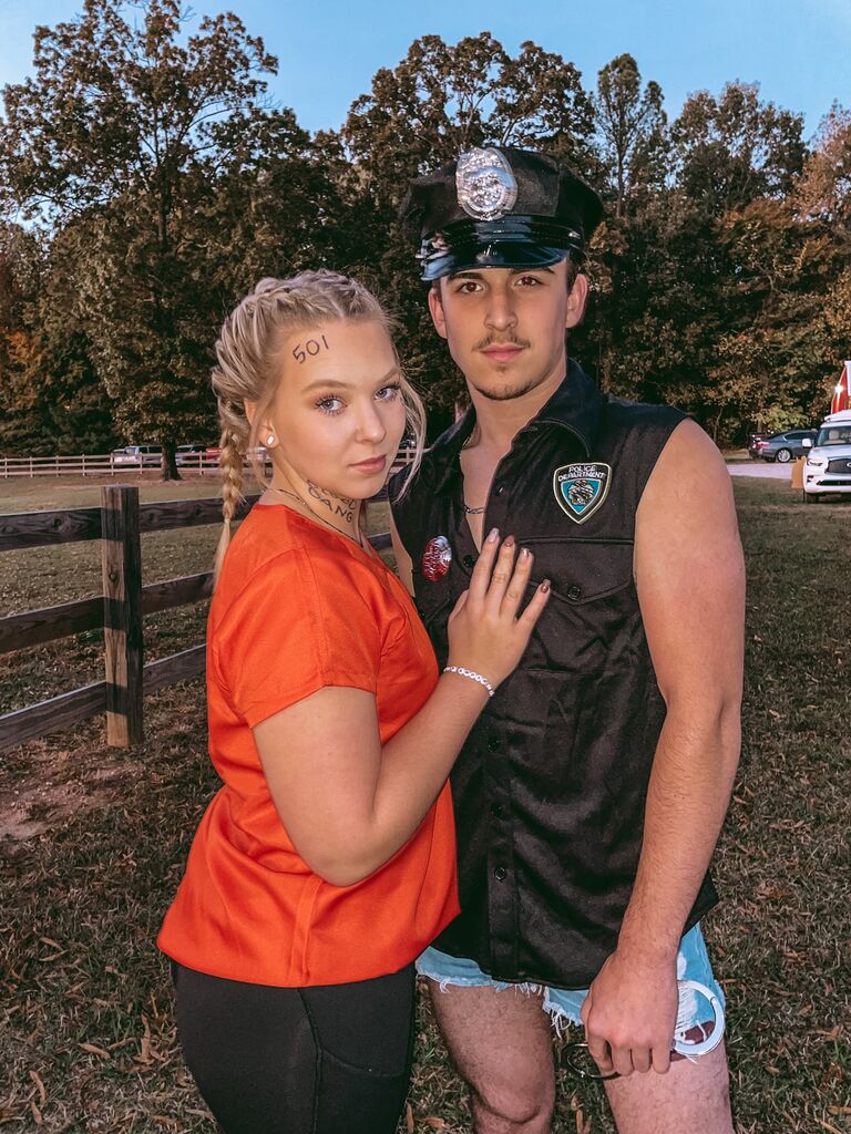 Our first Halloween together LOL