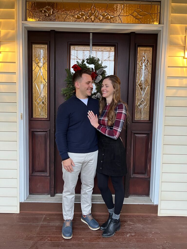 Christmas as future Mr. and Mrs. <3