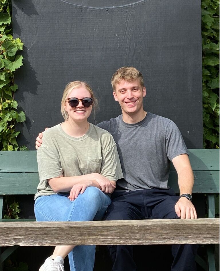 Second year visiting the apple orchard.