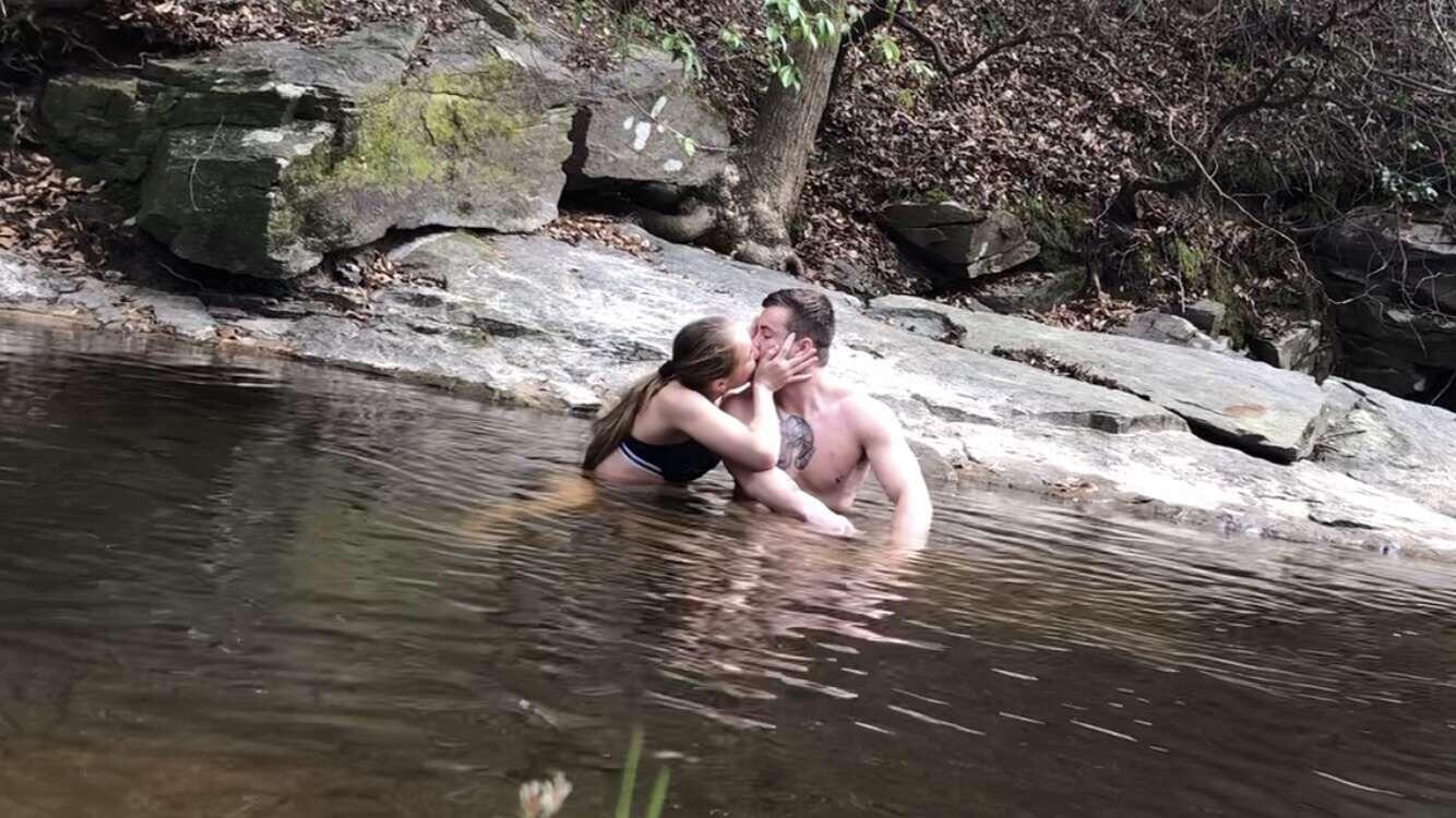 Alyssa and Derick love being out in nature.