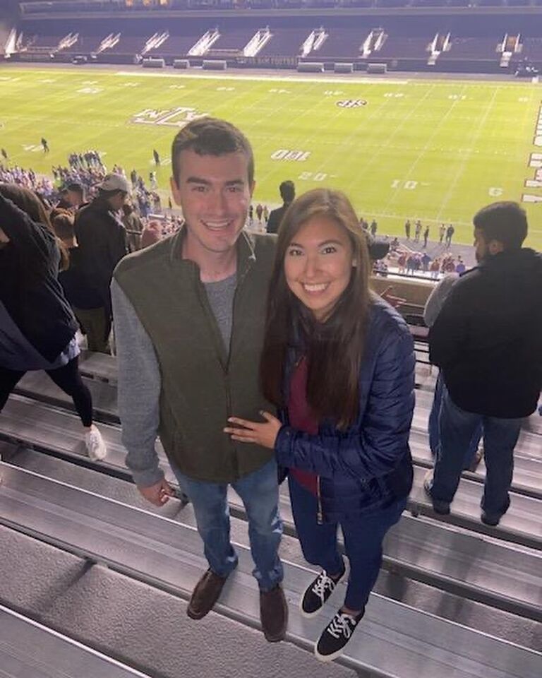 First Midnight Yell together