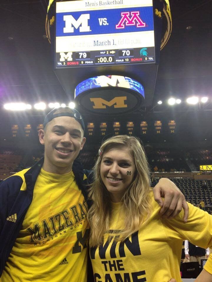 Brandon turned Vivianne into a basketball fan!