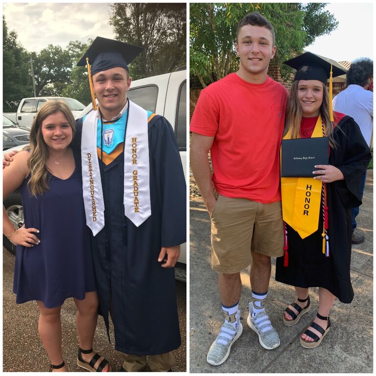 They graduated high school in July and got ready to move away for college :(