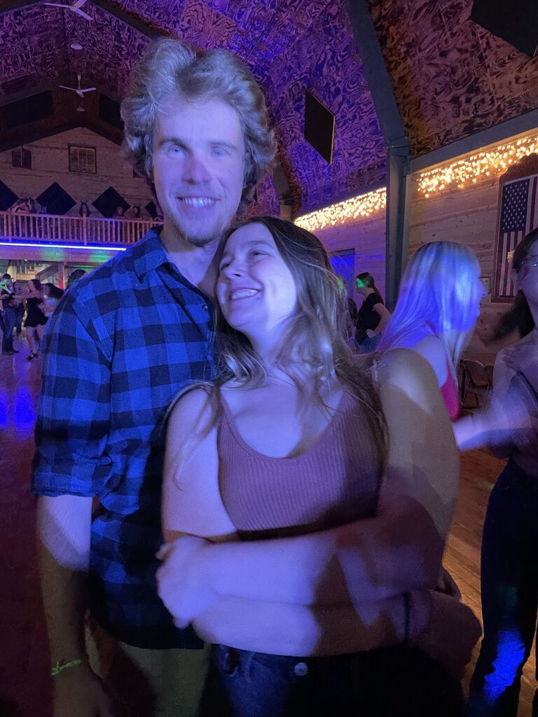 The first set of "I love you"s were said, got past that stress ;)

Also, first Arthur (ND) Barn Dance 