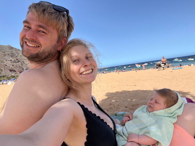 Wonderful first family holiday