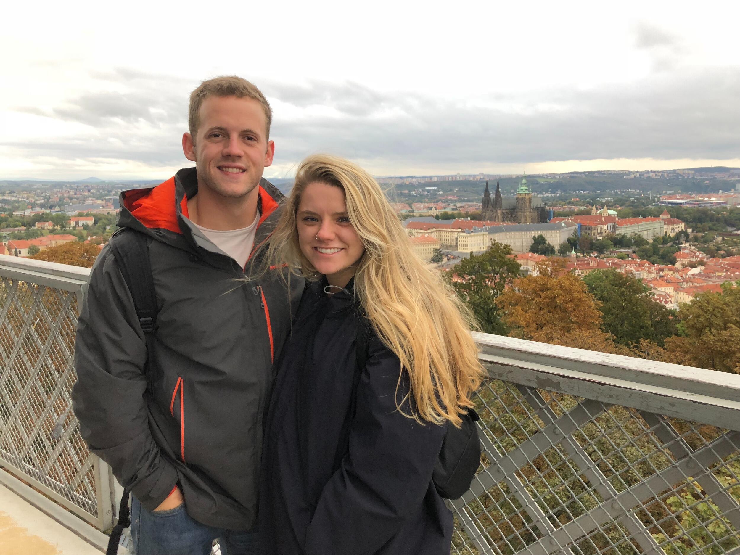 Maddy visits Alec in the CZ for the second time and decided to be in love forever! And to make the relationship official! (in Tabor, CZ).