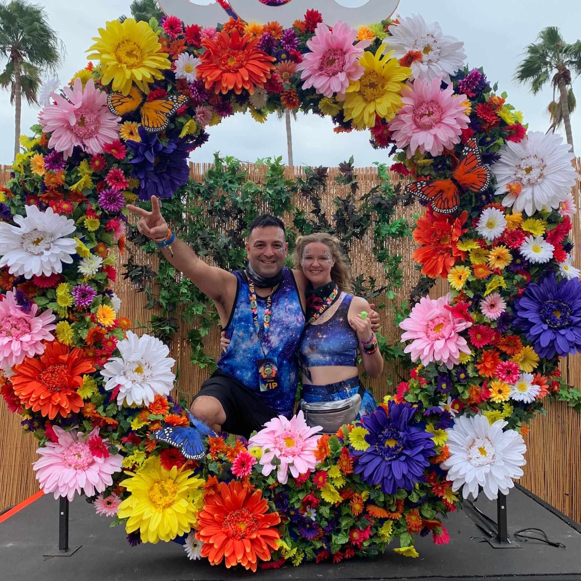 In 2019, we attended our very first music festival together! The Electric Daisy Carnival (EDC) came to Orlando and we had a blast. This was also the year we moved into our first apartment, in Davenport, FL. We have great memories from our time there.