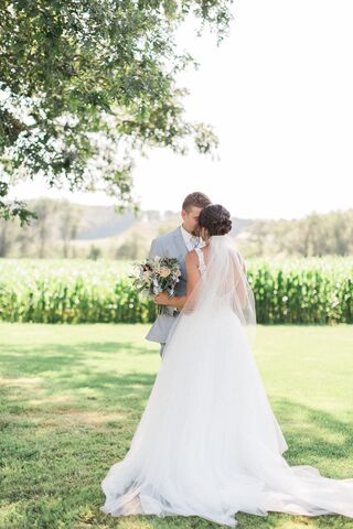 The White Barn at Lucas Farm Reception  Venues  Oakland  MD 