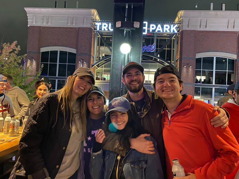 Braves World Series Run (still just friends, but Christina starts falling for Andrew)
