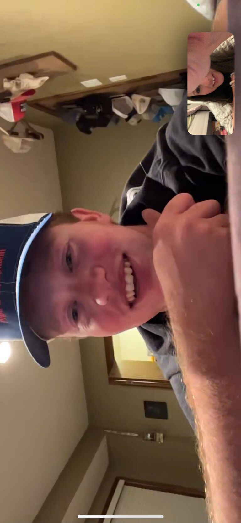 FaceTime every night. (We don't miss this very much!)