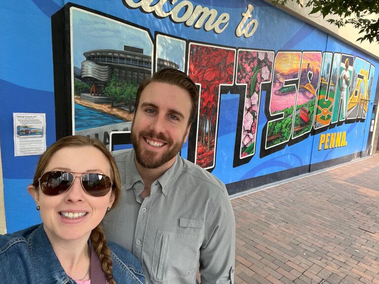 Chris introduced me (Sara) to his family and showed me around Pittsburgh.