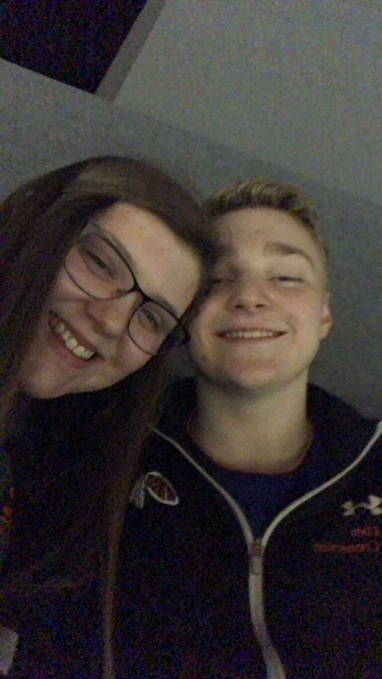 Our first selfie together! 