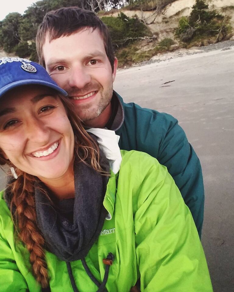 We met on the Oregon Coast  while crossing paths during work at Yaquina Head Outstanding Natural Area. For our first date, we agreed to meet at Nana's, the local Irish pub.  Anthom arrived first and sat inside.  Alyssa arrived shortly after and sat outside.  Our waiters continued to check on us, while we continued to insist we were waiting on someone and silently wondered to ourselves if we were getting stood up. Finally, we realized what was happening, and Anthom met Alyssa outside! After dinner, we both realized we weren't ready for the night to end and headed to the beach for a bonfire. More dates soon followed! 

We spent the summer getting to know each other and falling in love while adventuring through Oregon, watching the total solar eclipse from the top of Yaquina Head, and traveling to the rainforest and epic beaches of Olympic National Park.