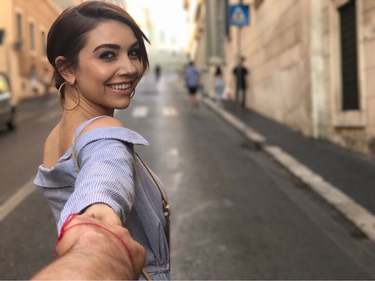 Walking the streets of Rome