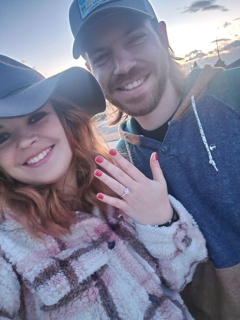 The got down on one knee moment