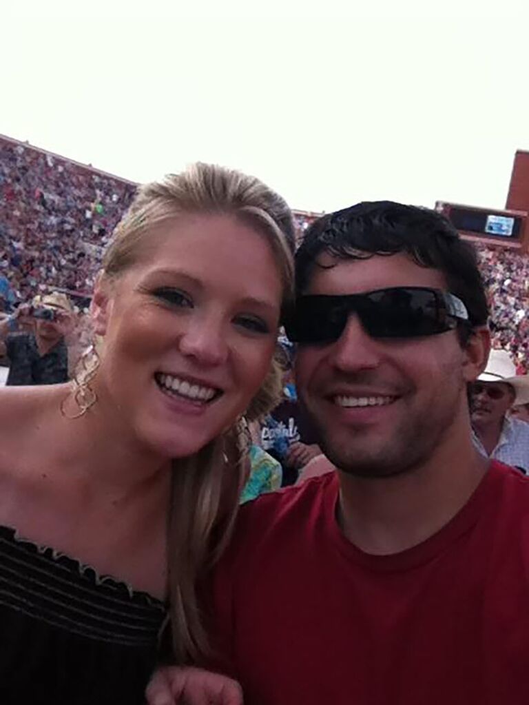 Enjoying a concert in Norman, OK. Adar had a summer internship with Baker Hughes in Claremore, OK.