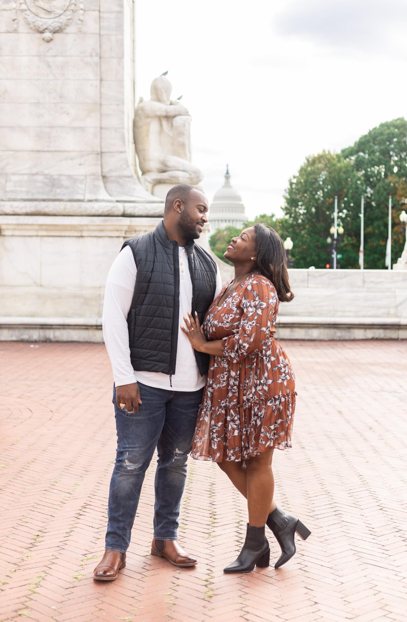 Joe got a well deserved promotion & officially moved (on his birthday) from Charlottesville, VA to Washington, D.C. with Victoria & somehow managed to make her the happiest girl in the world... again.