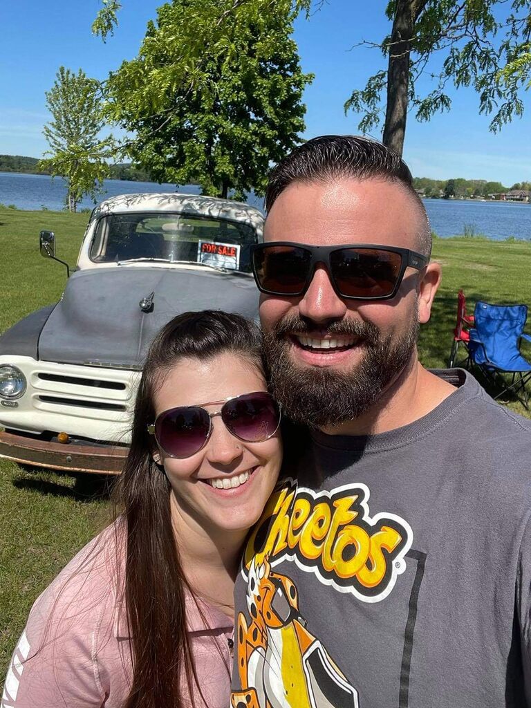 Our first date, Tomah car show