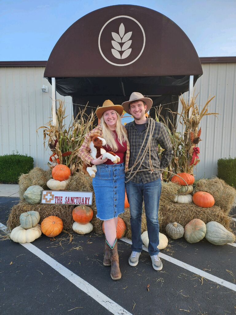 Fall Festival at church. We did face painting for the kiddos. 