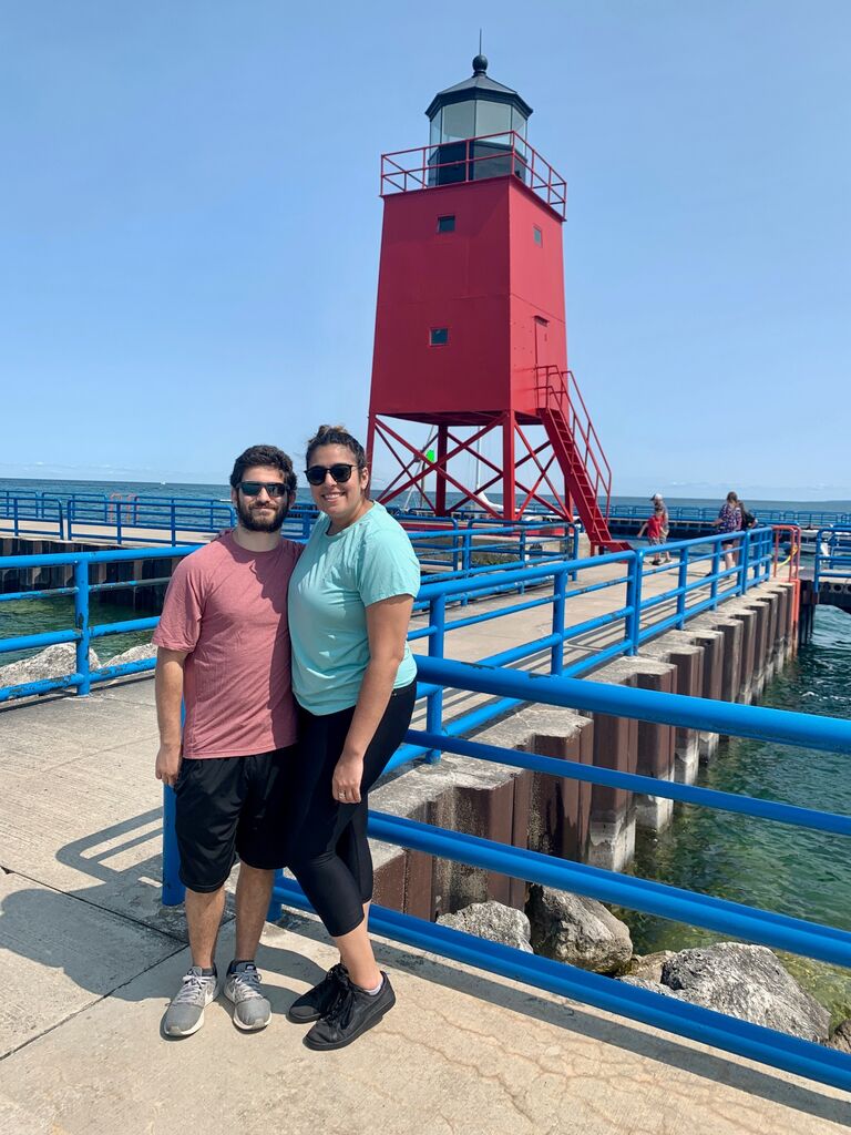 Nikki took David to all her favorite spots in Charlevoix