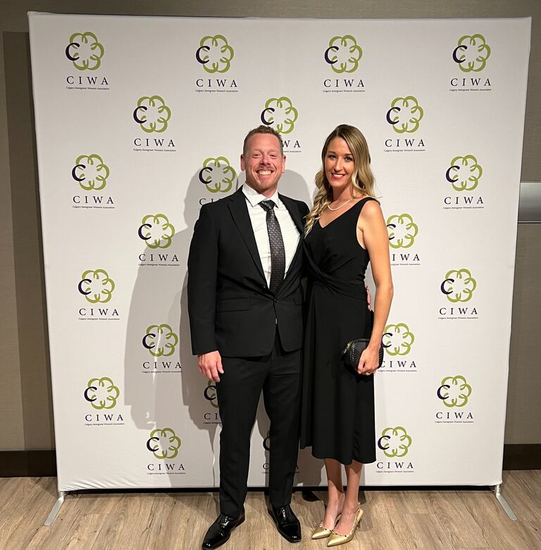 Our first event as a couple.