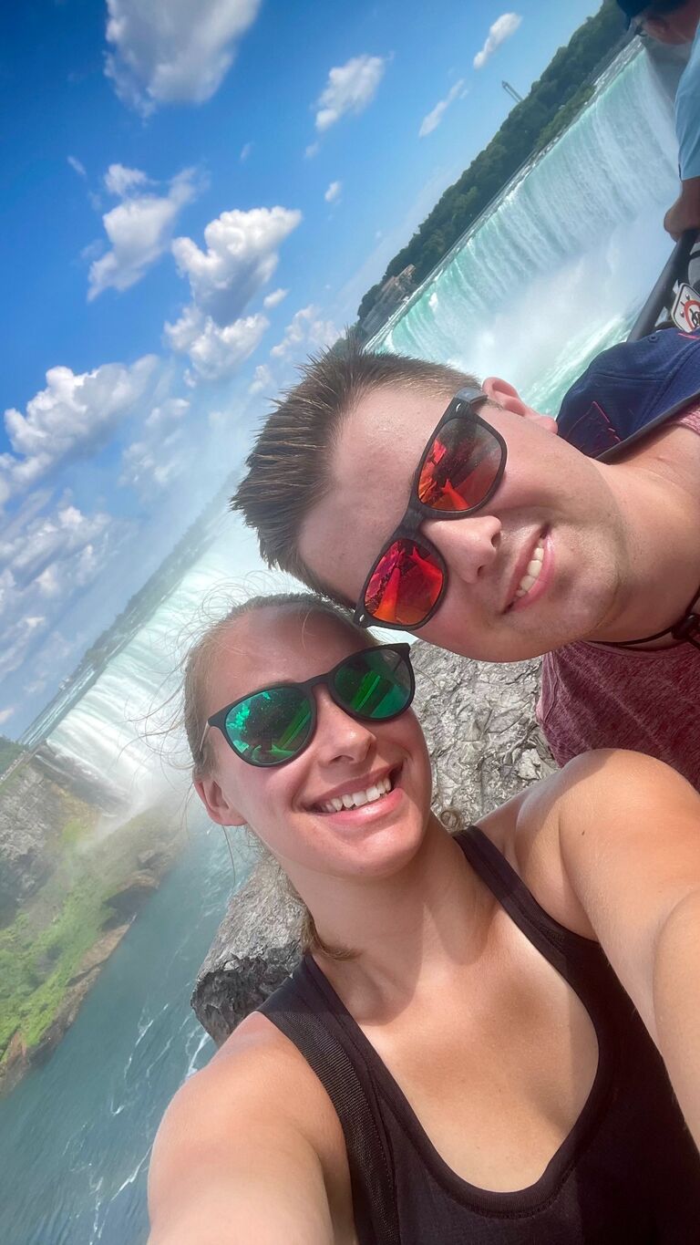 Niagara Falls, Ontario
Alaina and David's first solo trip together to Niagara Falls. Alaina also showed David Buffalo, NY and East Aurora, NY, out where she was born and has great memories of visiting family friends during summer vacations.