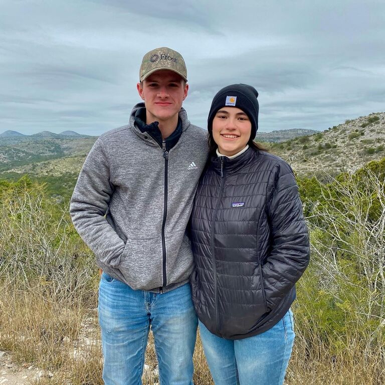 Justin takes Jess on her first hunting trip. 