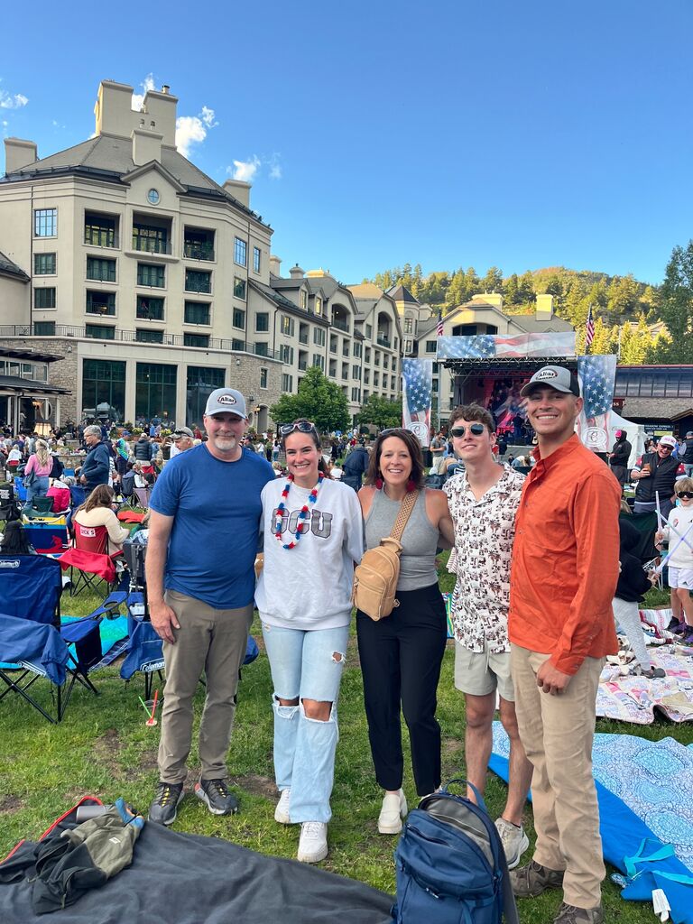 Cooper came on the Camfield's family vacation to Colorado! 