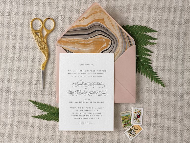 Do I need envelope liners for my wedding invitations?