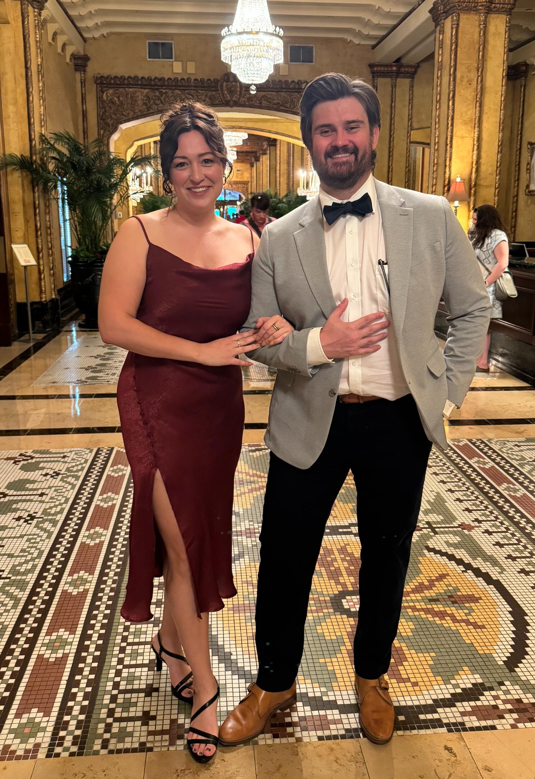 Hannah's first time to NoLa with her knowledgeable tour guide, Devin. Plenty of fun for a friend's wedding!