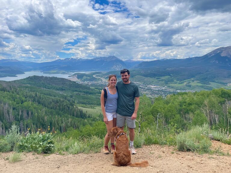 Kevin, Gretchen and Finn were on the move again. This time it was off to Chicago for her next contract, stopping in the Rockies along the way. 
