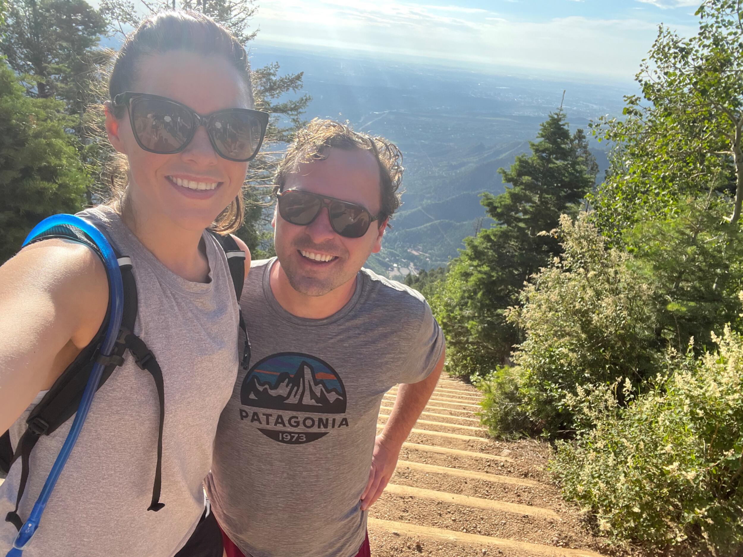 Our last hike in Colorado --  The Incline, Manitou Springs
