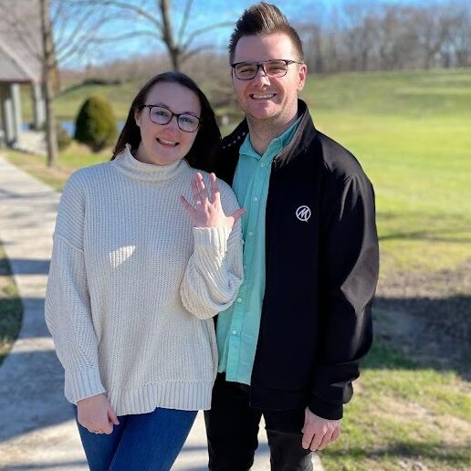Then the day *finally* came; We're Engaged!! Proposing at the place where we officially became bf/gf, Dave pulled off the best surprise!!