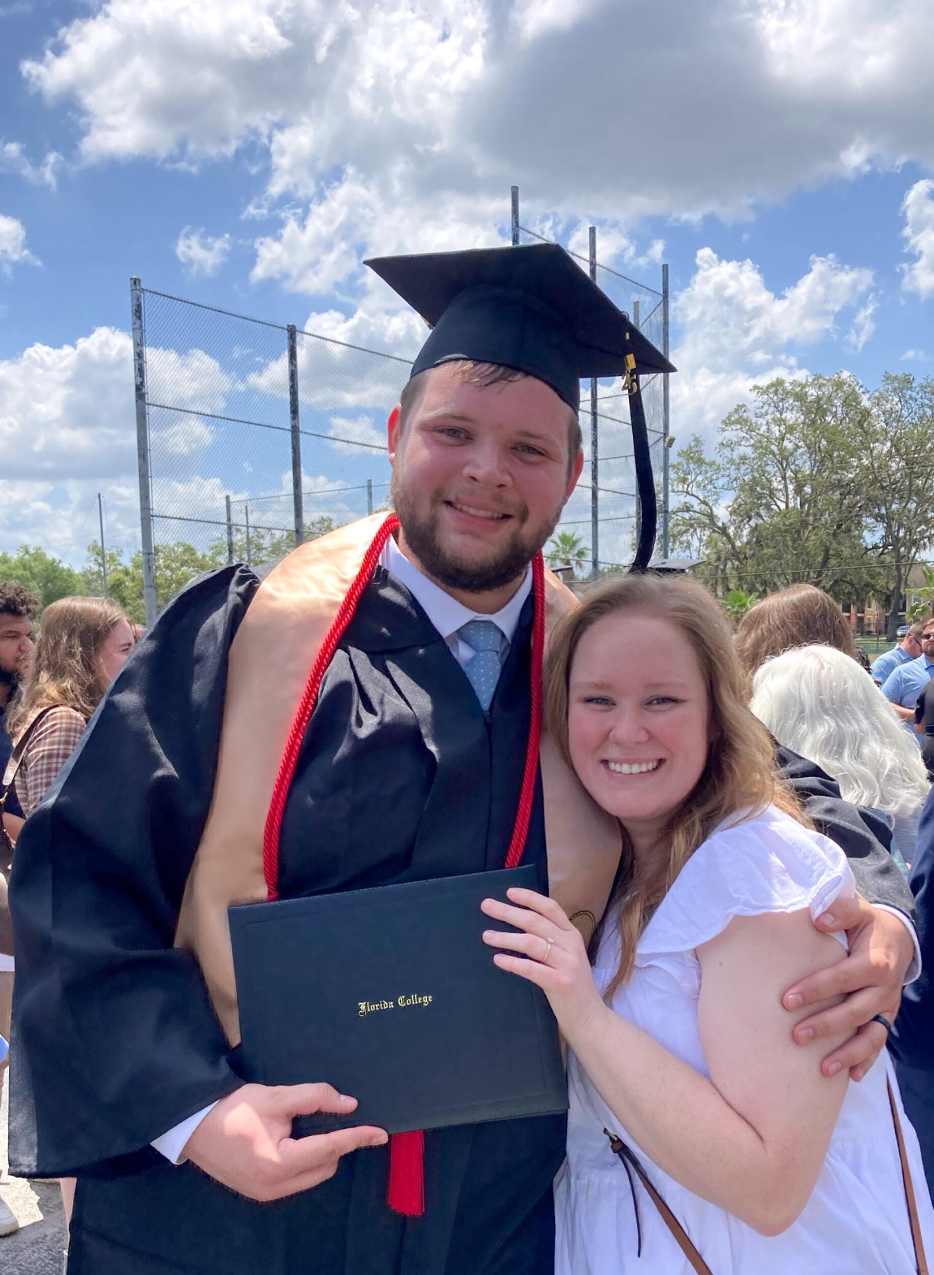 BIG month! Michael graduated with his bachelors and business, moved to Kentucky, got a welding job, celebrated his birthday, is looking for an apartment, and there’s only one month left until the wedding!