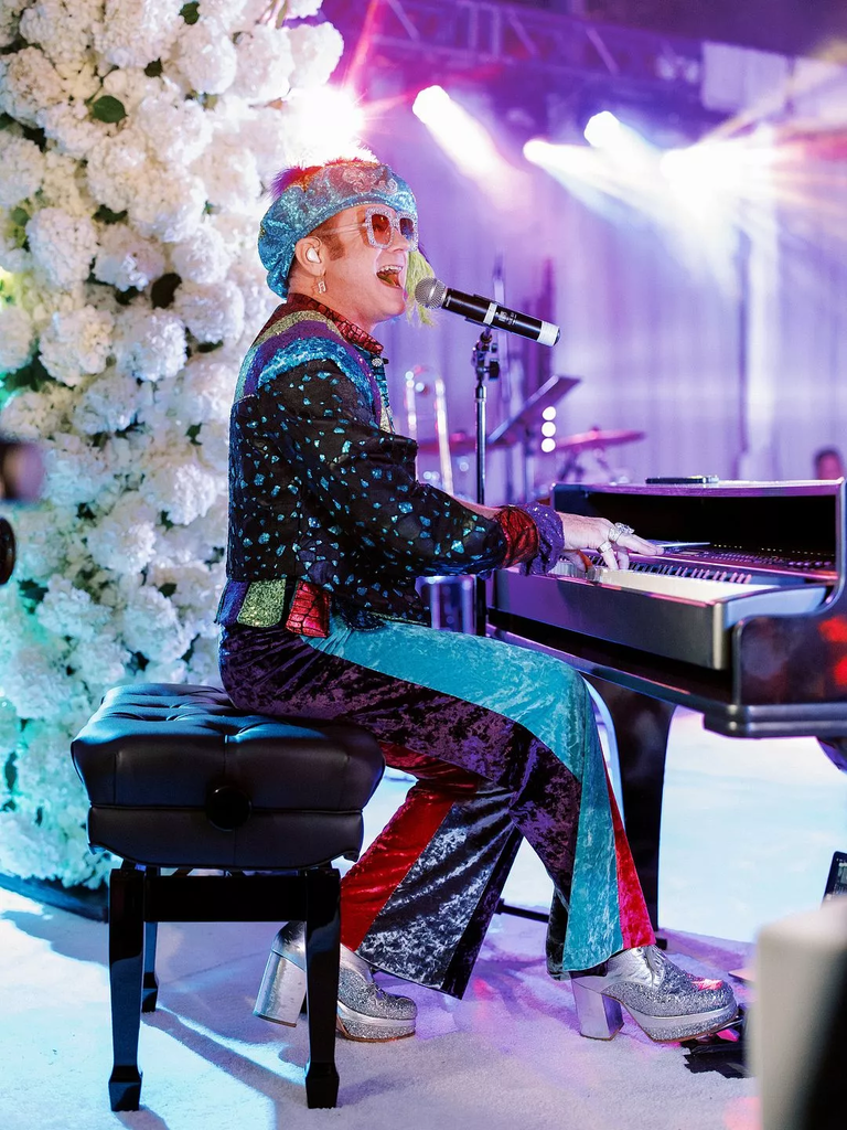 Elton John musical impersonator for your wedding reception