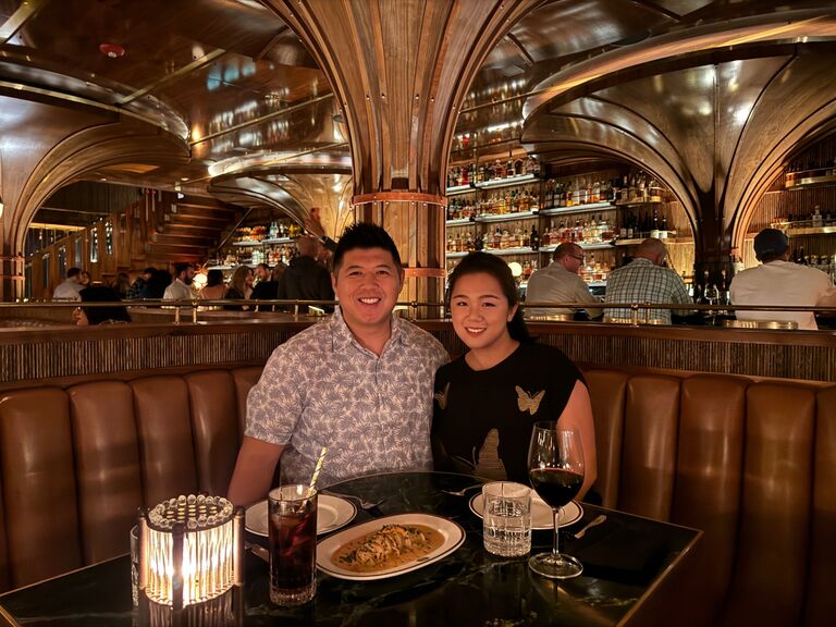 1.5 years together, doing what we love, eat good food!