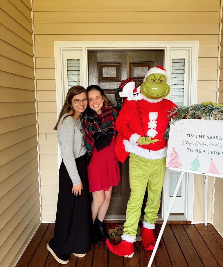 The Grinch Made an Appearance at KB's Bridal Shower!