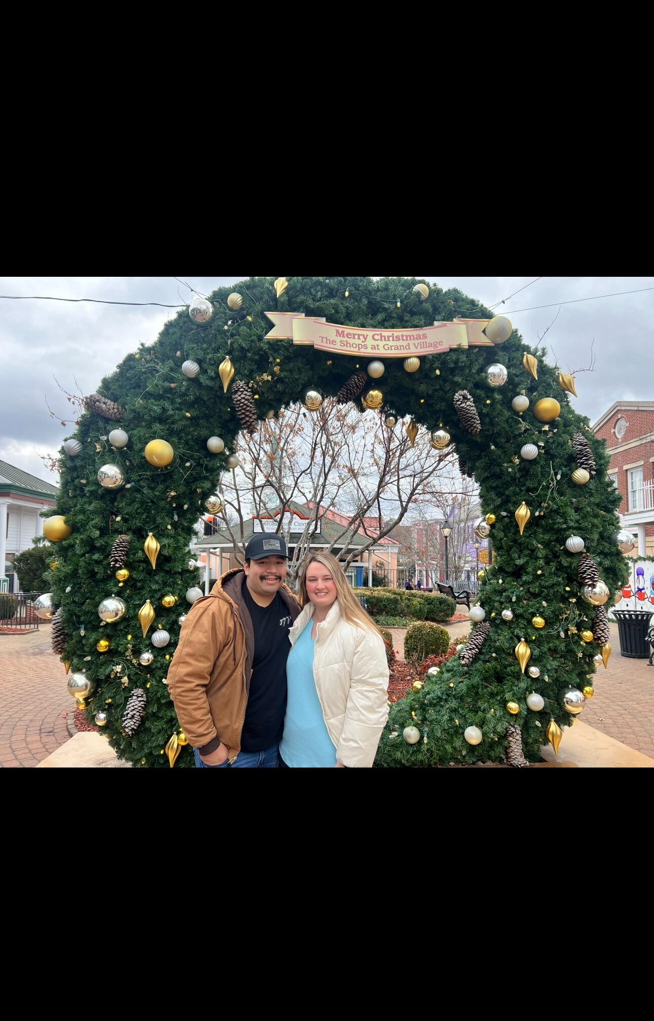 Our first Christmas spent together and Christmas vacation together!