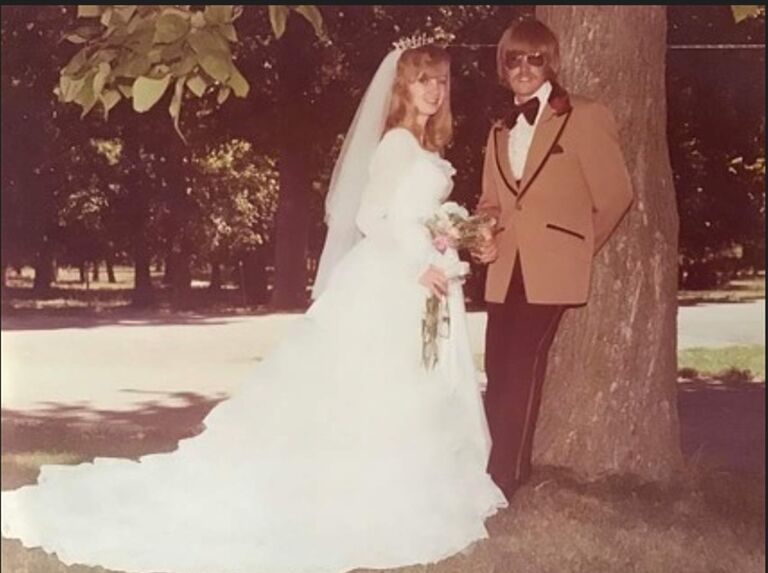 Jeff and Pauline Myers (uncle and aunt of the groom)